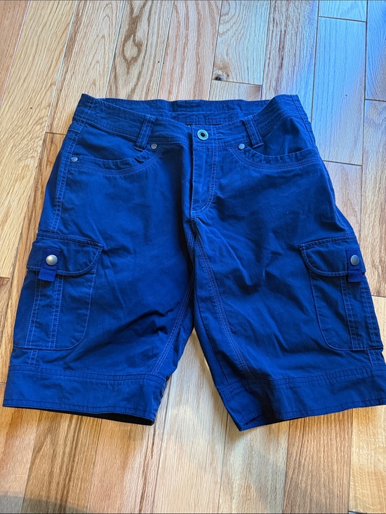 Kuhl Pants - Kuhl - Women’s Cargo Shorts - Navy Blue - Size 4